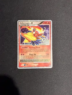Pokemon TCG Infernape LV.X Holo Rare 121/130 Diamond and Pearl - Image 1