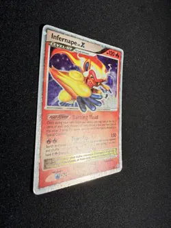 Pokemon TCG Infernape LV.X Holo Rare 121/130 Diamond and Pearl - Image 2