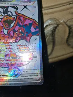 🔥TCG Pokemon Charizard ex 215 SV03 Obsidian Flames holo Illustration Rare - Image 3