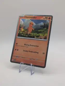 Pokemon TCG Charmander 007/091 Paldean Fates Cosmos Holo - Image 1