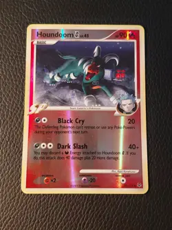 Pokemon 2009 Houndoom G 50/127 Platinum Reverse Holo - Image 1