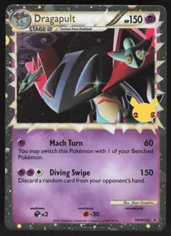 Dragapult SWSH132 Pokemon TCG Sword & Shield Promo NM - Image 1