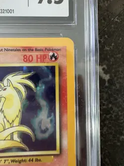 Ninetales Pokemon (1999) Base Set - 12/102 Holo CGC MINT+ 9.5 - Image 3
