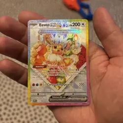 Eevee Ex Black Star Promo 174 Prismatic Evolution SPC Pokemon TCG - Image 1
