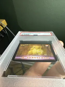 1999 Pokemon Stadium Action 3D's - Sandshrew/Sandslash PSA 10 (POP 1) - Image 4