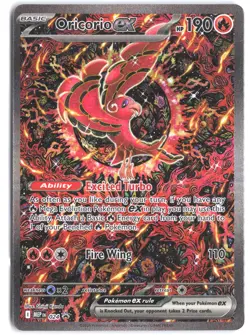 Pokemon Phantasmal Flames 024 Promo Oricorio ex - Image 1
