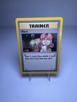 Mary 87/111 Pokemon TCG Trainer Vintage Neo Genesis Regular - NM+ - Image 1