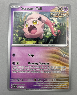 Pokemon TCG * SV Prismatic Evolutions * 042/131 Scream Tail Uncommon * FRESH PK - Image 1