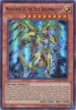 Metaltron XII, the True Dracombatant - MACR-EN025 - Super Rare - Unlimited Editi - Image 1