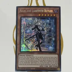 ARIAS THE LABRYNTH BUTLER MP24-EN116 PRISMATIC SECRET 1ST ED NM Yu-Gi-Oh - Image 1