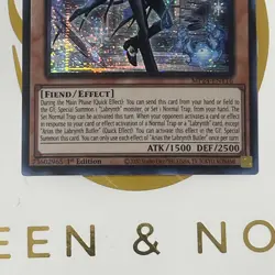 ARIAS THE LABRYNTH BUTLER MP24-EN116 PRISMATIC SECRET 1ST ED NM Yu-Gi-Oh - Image 2