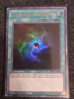 NM - Allure of Darkness - BROL-EN088 - Ultra Rare - 1st Edition YuGiOh - Image 1