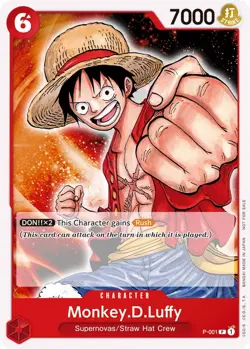 Monkey.D.Luffy (Promotion Pack 2022) - Near Mint One Piece TCG - Image 1