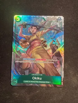 Okiku - OP01-035 - Promo - One Piece Card Game - 23-24 Edition N/M - Image 1