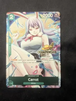 Carrot P-070 Championship 25-26 Promo Card English Edition One Piece - Image 2