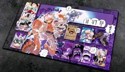 60*35cm Monkey D. Luffy One Piece Playmat With Zones TCG Card Game Play Mat - Image 2