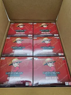 One Piece Card Game - OP13 Carrying on his Will Booster Box Display English - Image 1