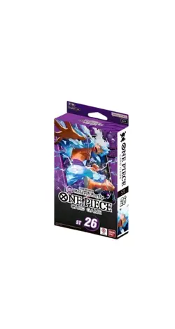 One Piece Card Game ST-26 Starter Deck Purple Black Monkey.D.Luffy EN Neu OVP - Image 1