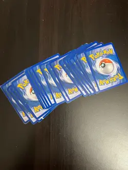 LARGE BULK POKEMON CARDS 40 + USED CARDS FROM 2000s - 2010s!! - Image 1