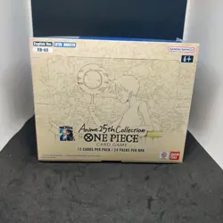 One Piece Card Game EB-02 Anime 25th Anniversary English Booster Box - Sealed - Image 1