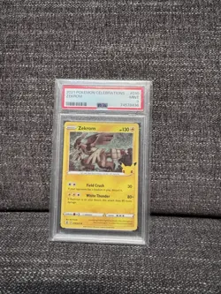 2021 Pokemon Celebrations Zekrom Card 010/025 PSA 10 - Image 1
