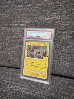 2021 Pokemon Celebrations Zekrom Card 010/025 PSA 10 - Image 2