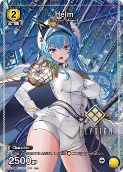 Helm 002 U* GODDESS OF VICTORY NIKKE Union Arena English Card Official - Image 1