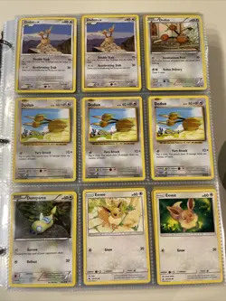 Pokemon Cards Binder Lot 100+ Cards - Image 3