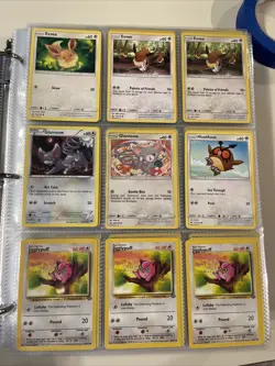 Pokemon Cards Binder Lot 100+ Cards - Image 4