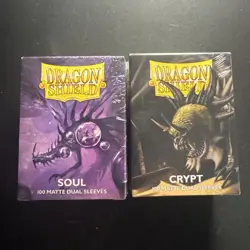 (200 Count) Dragon Shield Standard Size Card Sleeves - MATTE Sleeve Crypt & Soul - Image 1