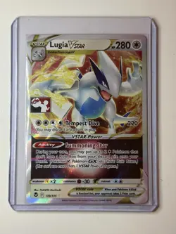 Pokemon TCG Lugia VSTAR 139/195 Prize Pack Series Cards Holo - Image 1