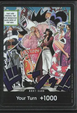 DON!! Card (Alternate Art) DON!! 500 Years in the Future NM (Foiled) - Image 1