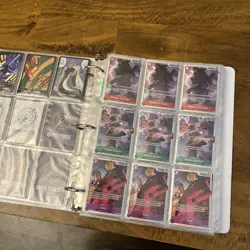 Full binder One Piece TCG SR SEC AA R Dons promos event cards sealed packs OP09 - Image 5