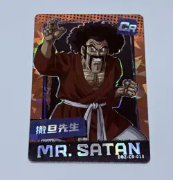 Mr. Satan - Dragon Ball Trading Card Game CR 015 Holo Foil Cool Art Tc8 - Image 1