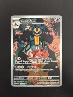 [NM] Cofagrigus 123/086 - White Flare - Illustration Rare Pokemon Card - Image 2