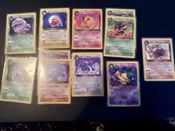 Pokemon Team Rocket - Rare/Uncommon/Common 80 cards - Vintage - Image 1