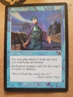 Alexi's Cloak MTG Prophecy Common Magic English Blue LP Pauper BULK DISCOUNT - Image 1