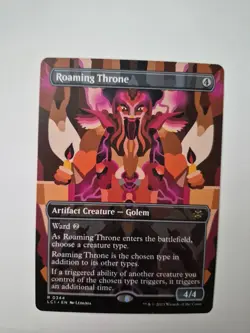 Roaming Throne (Borderless) The Lost Caverns of Ixalan Regular - Image 1