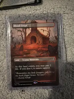Blood Crypt ECL 0349 Magic The Gathering Borderless - Image 2