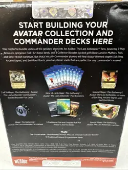 Magic The Gathering: Avatar The Last Airbender - Commander’s Bundle - New - Image 5
