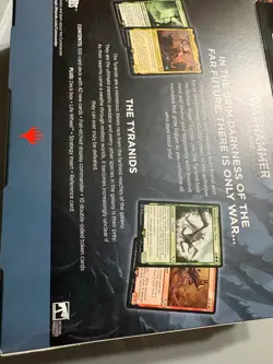 MTG Universe Beyond Warhammer 40000 Tyranid Swarm Commander Deck Sealed - Image 4