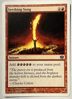 MTG Seething Song-9th Edition NM-M - Image 1