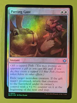 FOIL Parting Gust x1 Bloomburrow 1x Magic the Gathering MTG - Image 1