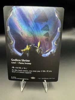 Godless Shrine (Borderless) 280 Edge of Eternities Foil Magic The Gathering NM - Image 1