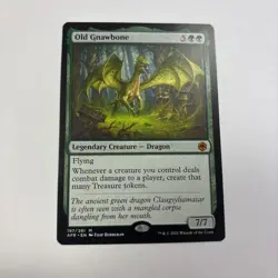 Old Gnawbone 197 / 281 NM Adventures in the Forgotten Realms MTG English Regular - Image 1