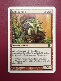 *** Goblin King *** 8th Edition LP MTG English - Image 1