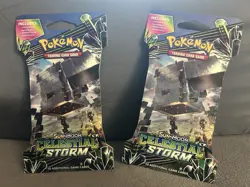 Pokemon TCG: Sun & Moon Celestial Storm Booster Pack Lot (2) SEALED - Image 1