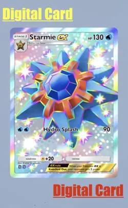 Pokemon TCG Pocket - Starmie ex Shiny 2 - English - Image 1
