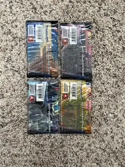Pokemon Sun & Moon Team Up - Complete Art Set of 4 Packs Sealed And Unweighed - Image 2