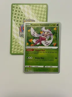 Radiant Tsareena 016/195 23 Pokemon World Championships Variant Silver Tempest E - Image 1